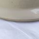 Antique shallow dish Badonviller tulip decoration