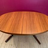Table à manger en palissandre a 2 allonges Baumann scandinave  style Møbelfabrik