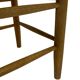 Vintage Danish papercord stool rope beech mid century '60s design