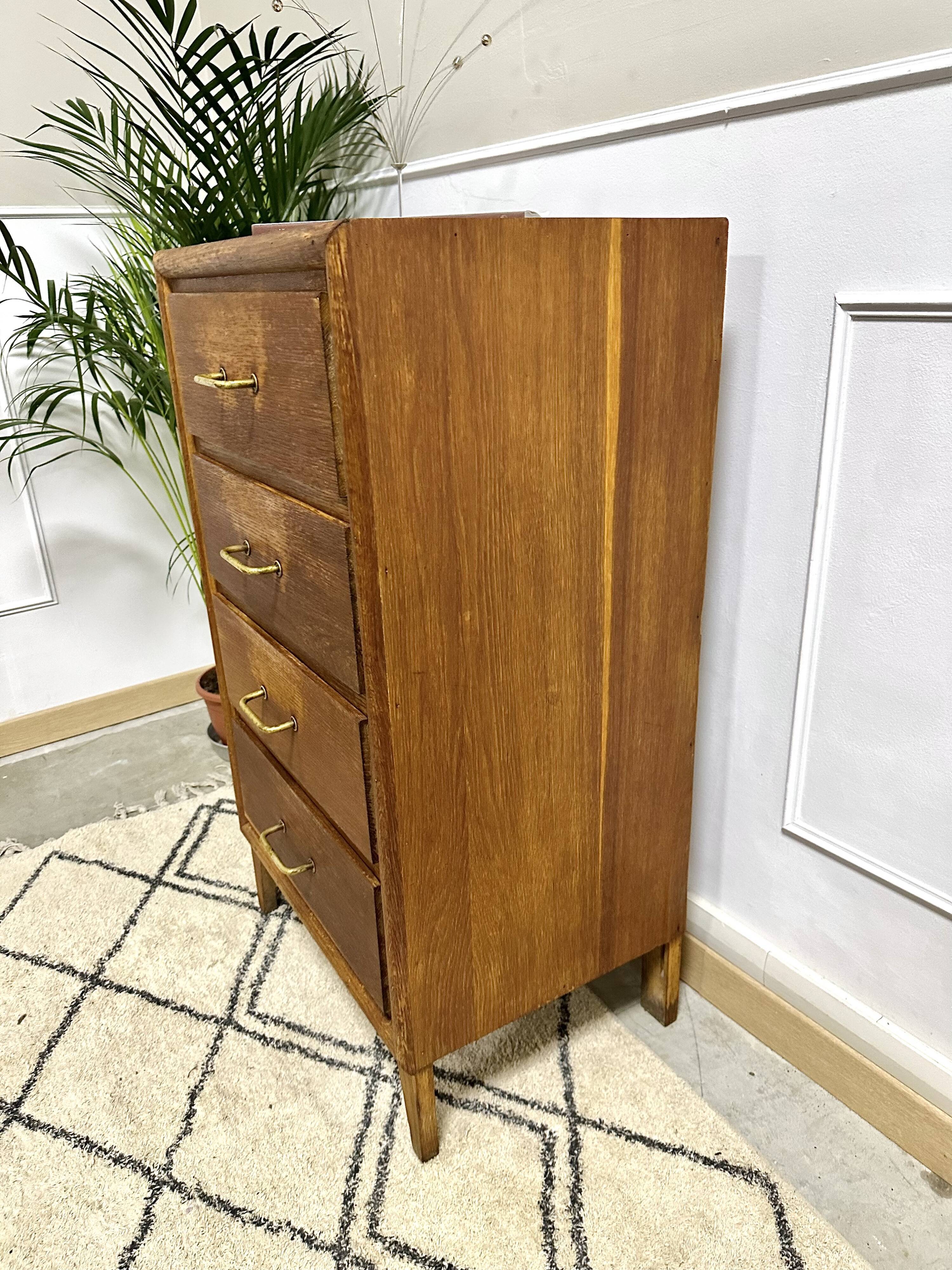 Vintage chiffonnier feet compass