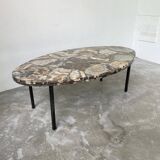 1950s Madagascar aragonite coffee table