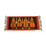 1960s Small Polish Wool Rug 132x51cm