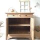 Antique wooden sideboard