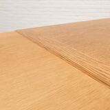 Table à manger extensible en chêne danoise Bramin, années 1960