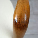 Vintage wooden armchair and thin buckle