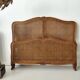 Antique French Cane Bed Louis XV Style Double
