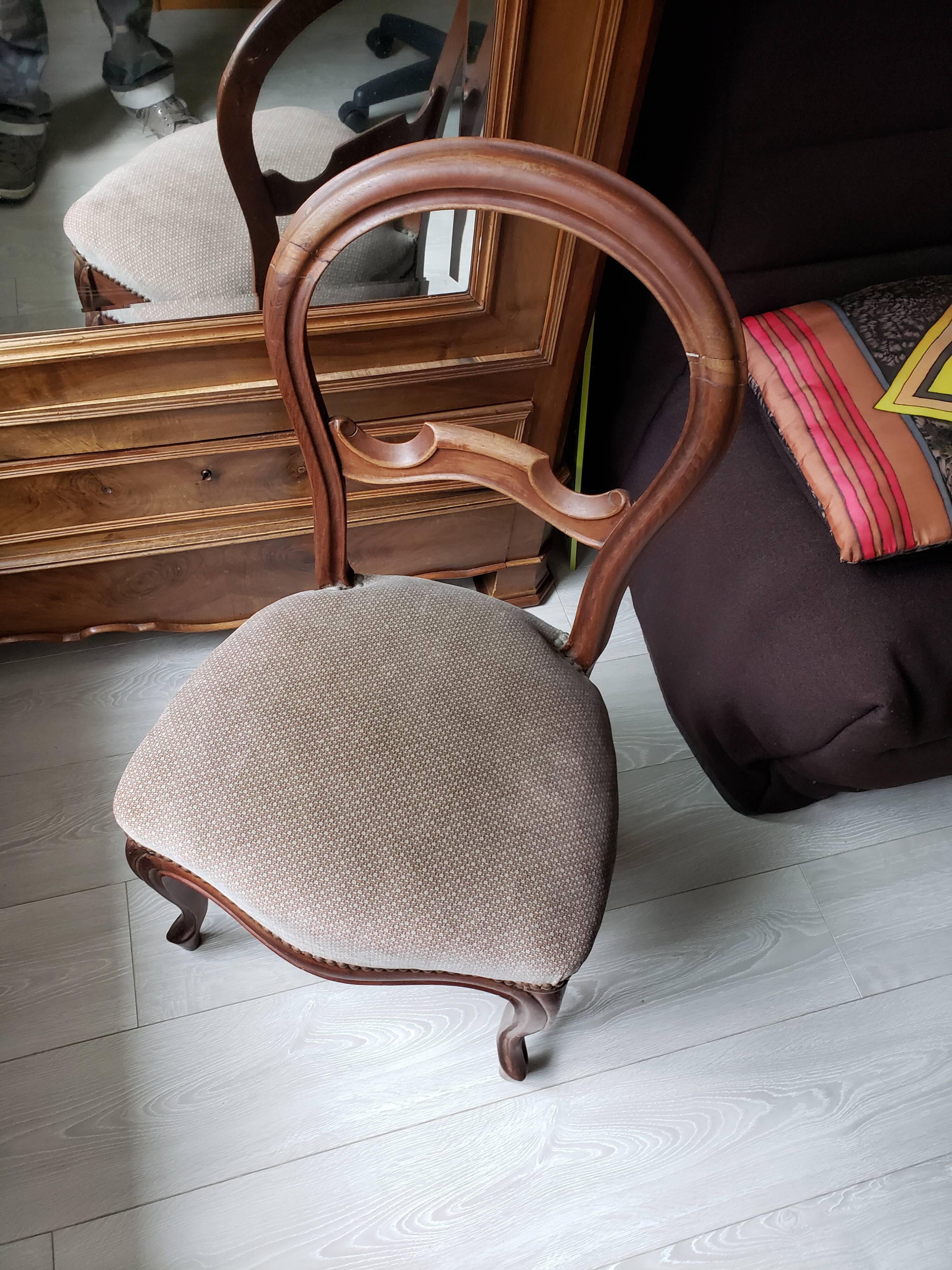 Old Empire style chair