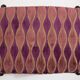 Vintage velvet footstool pair with rose pattern, Edmund Homa, 1960s