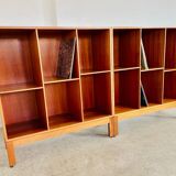 Danish retro bookcases by Christian Hvidt & Orla Mølgaard for Søborg Møbelfabrik