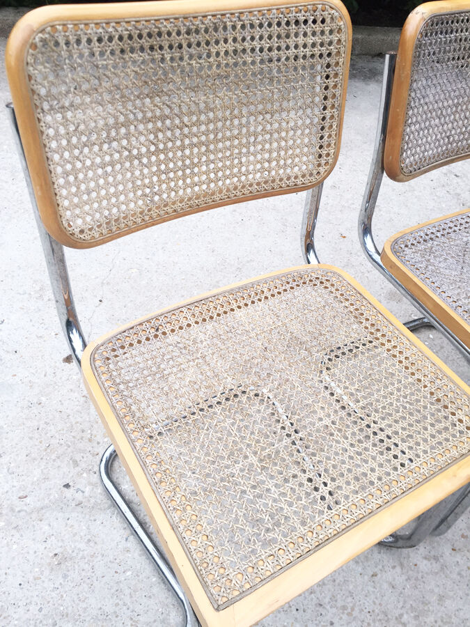 9 Marcel Breuer, model B32 to restore chairs