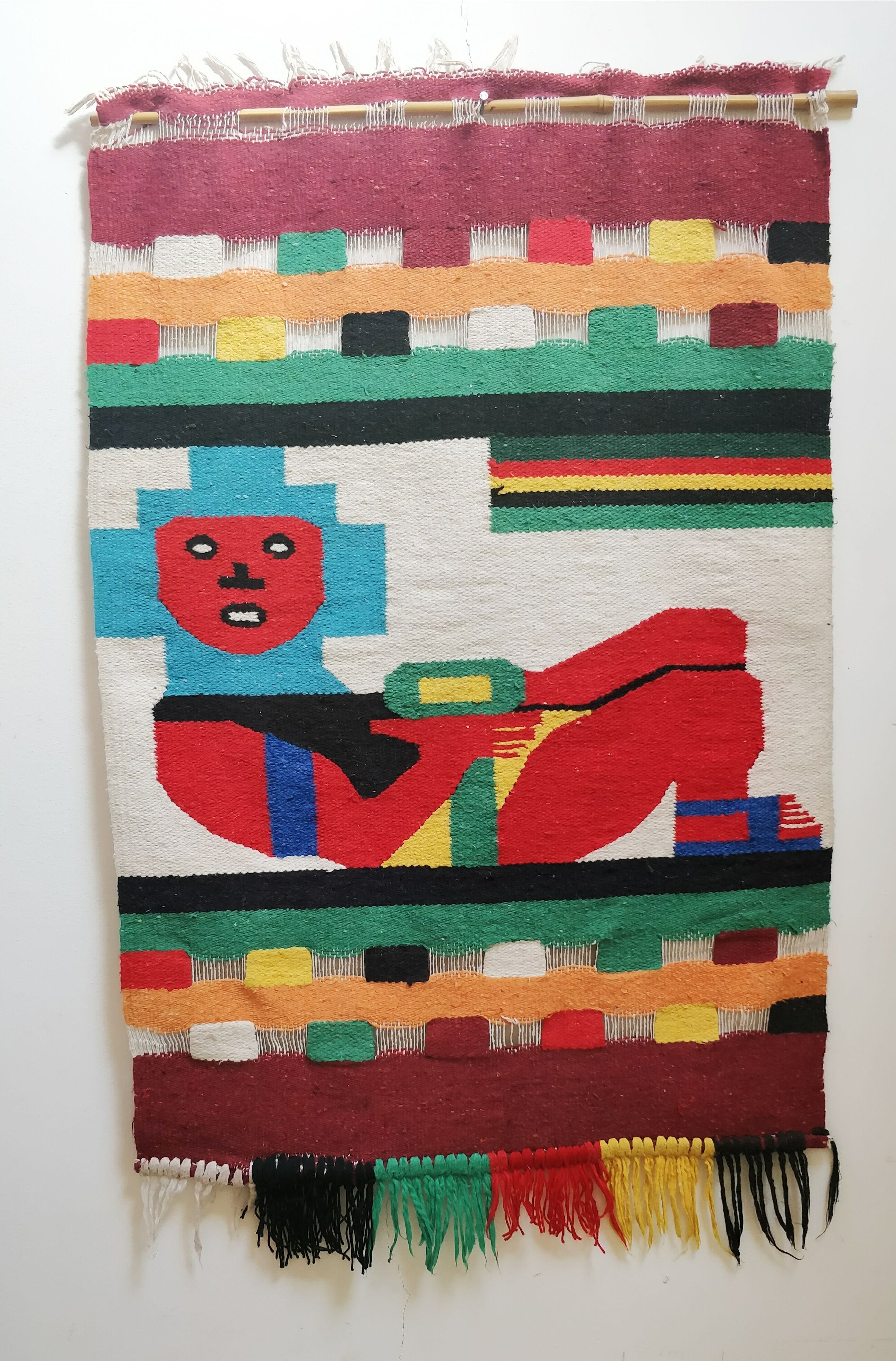 Vintage south American tapestry