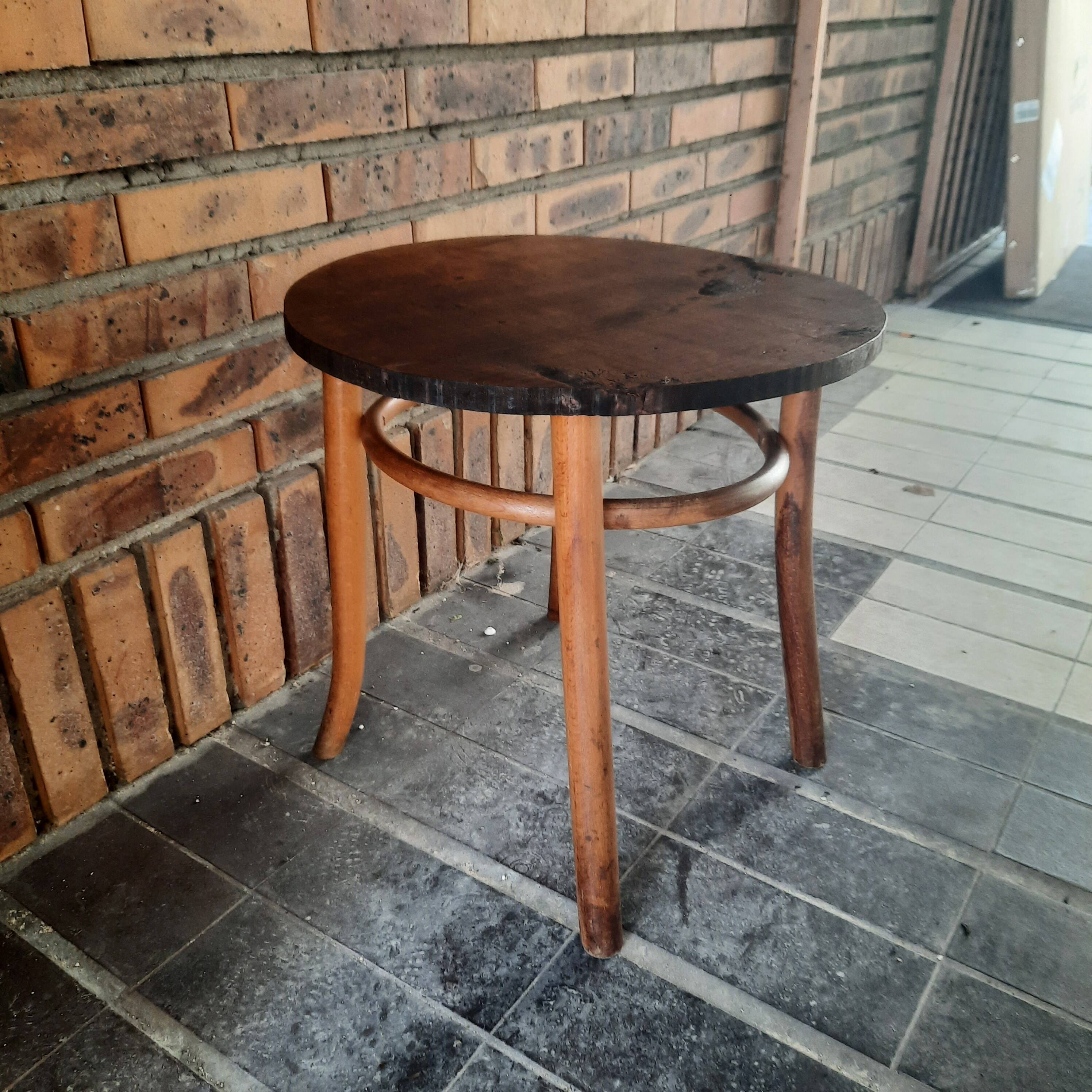 Wooden coffee table