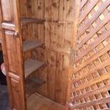 Catalan pine cabinet