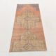 Tapis couloir vintage turc rouge pâle 2x5, 70x165 cm