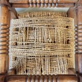 Vintage stool side table plant table