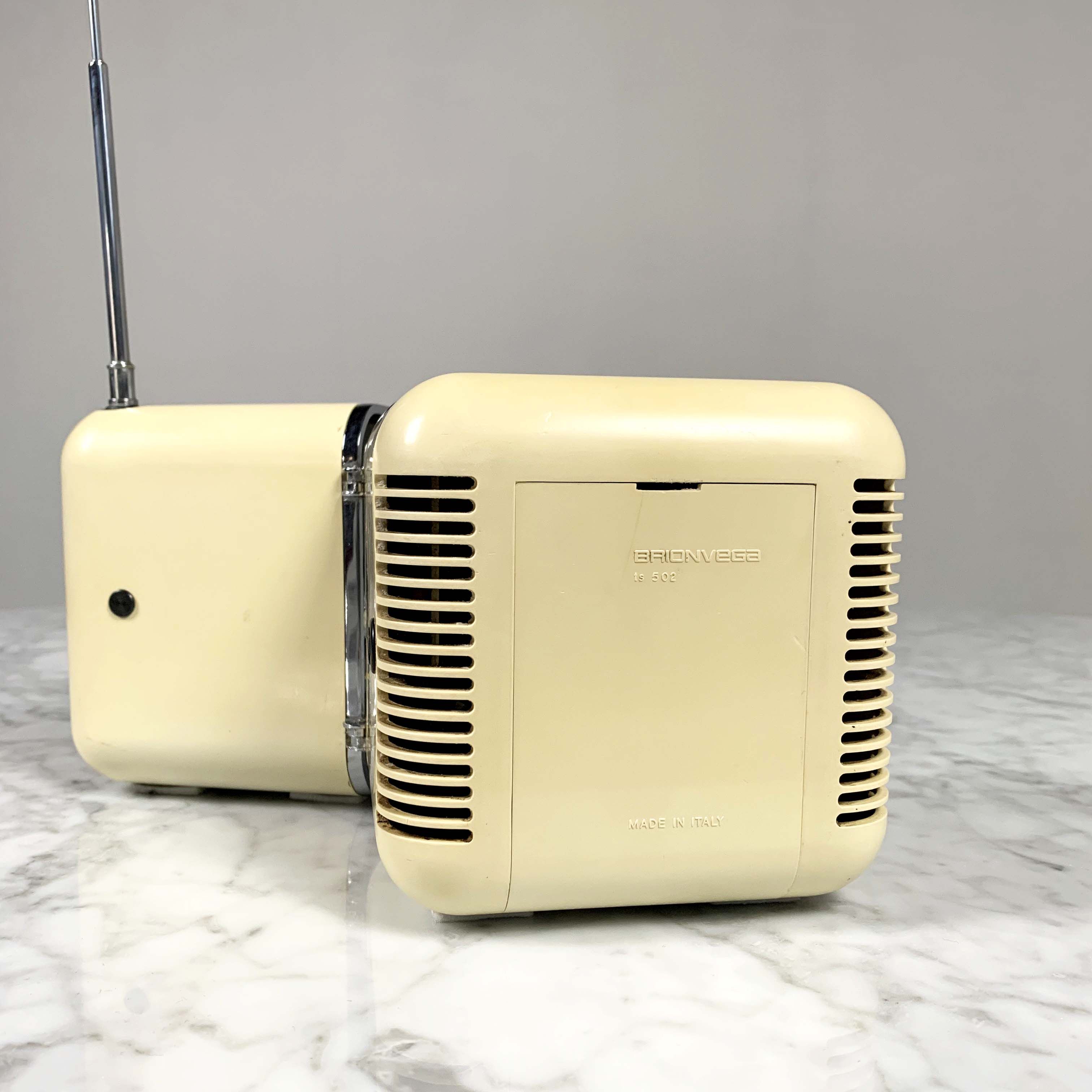 Radio TS502 by Marco Zanuso 1 Richard Sapper for Brionvega, 1960