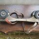 roller skates 1945 sports A pair, that is 2 steel roller skates