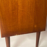 Scandinavian teak chest of drawers from the 1960s.