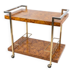 Desserte de bar en loupe - style hollywood