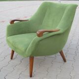 Rare pair of chairs 50s design