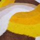 Tapis en laine vintage de style Space Age des années 1970 par Desso.