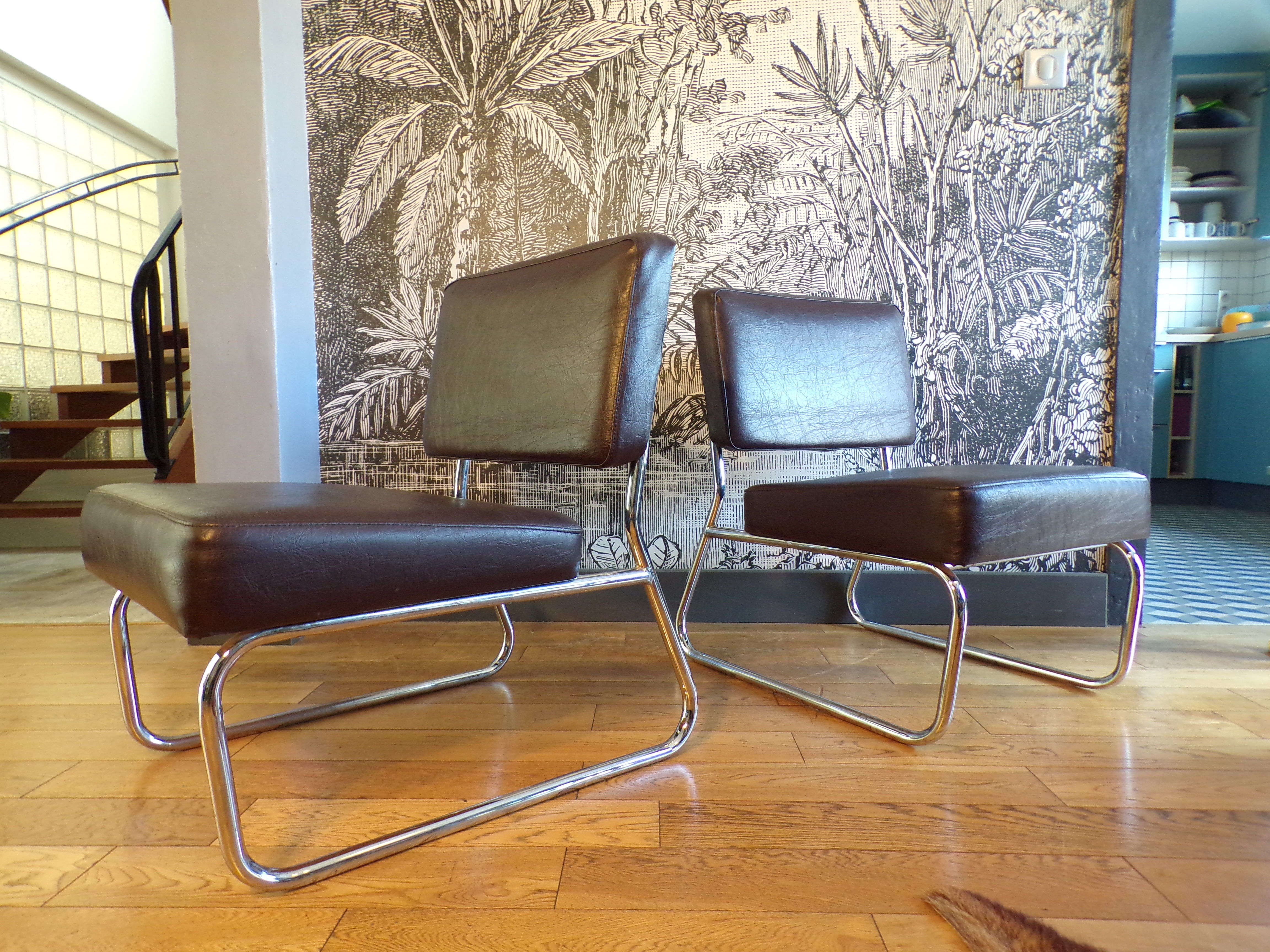 Pair of vintage skai heaters