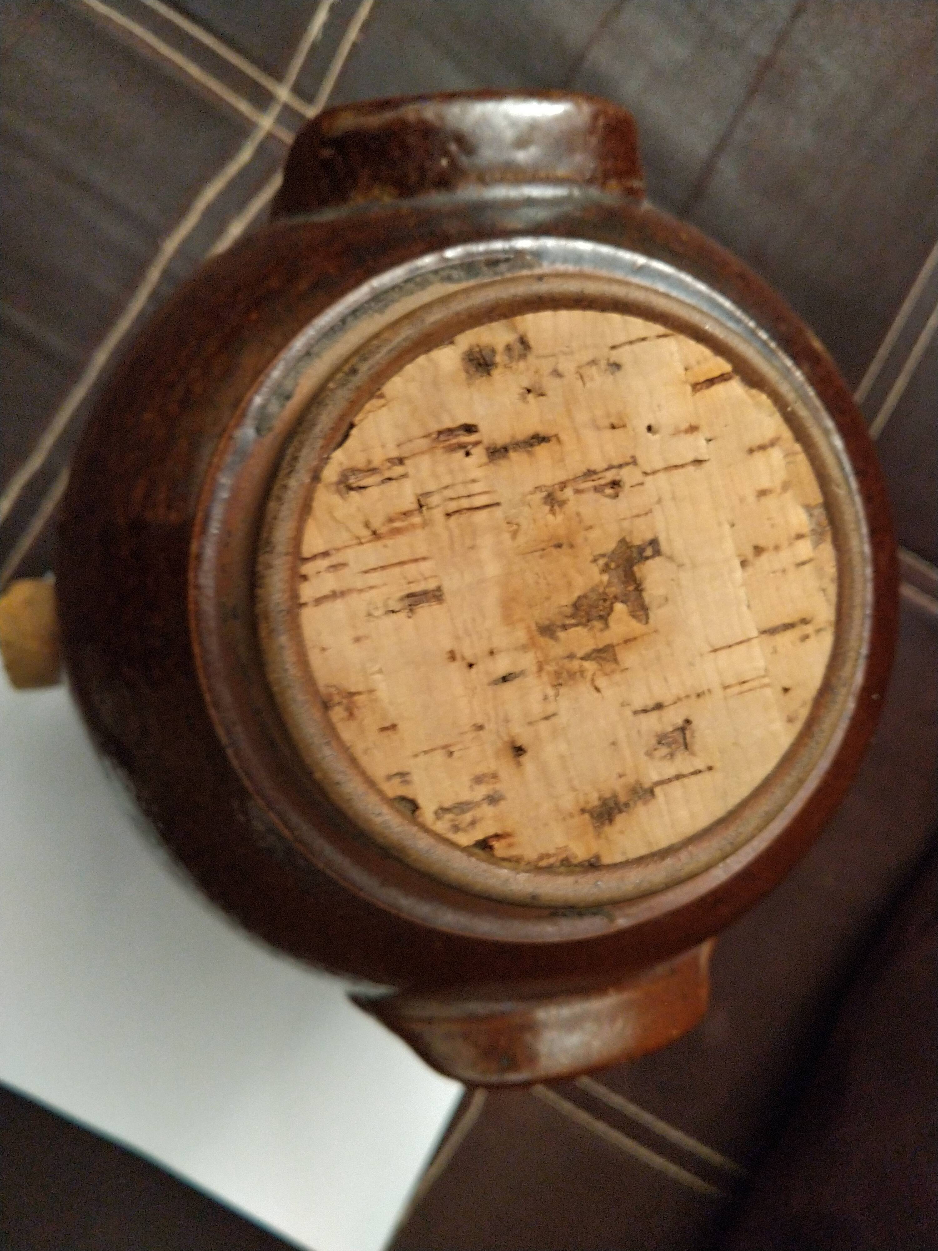 Old vinegar stoneware pot