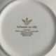 Lot de 8 assiettes creuses paysages terre de fer
