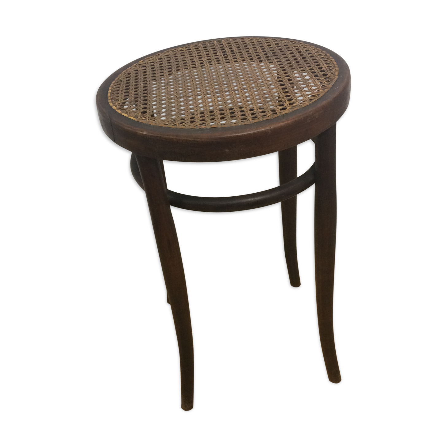Wooden high stool