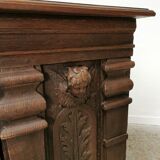 Oak office counter