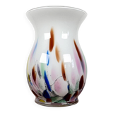 Postmodern glass vase by Hans Jürgen Richartz for the Richartz art collection, 1980s.