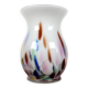Postmodern glass vase by Hans Jürgen Richartz for the Richartz art collection, 1980s.