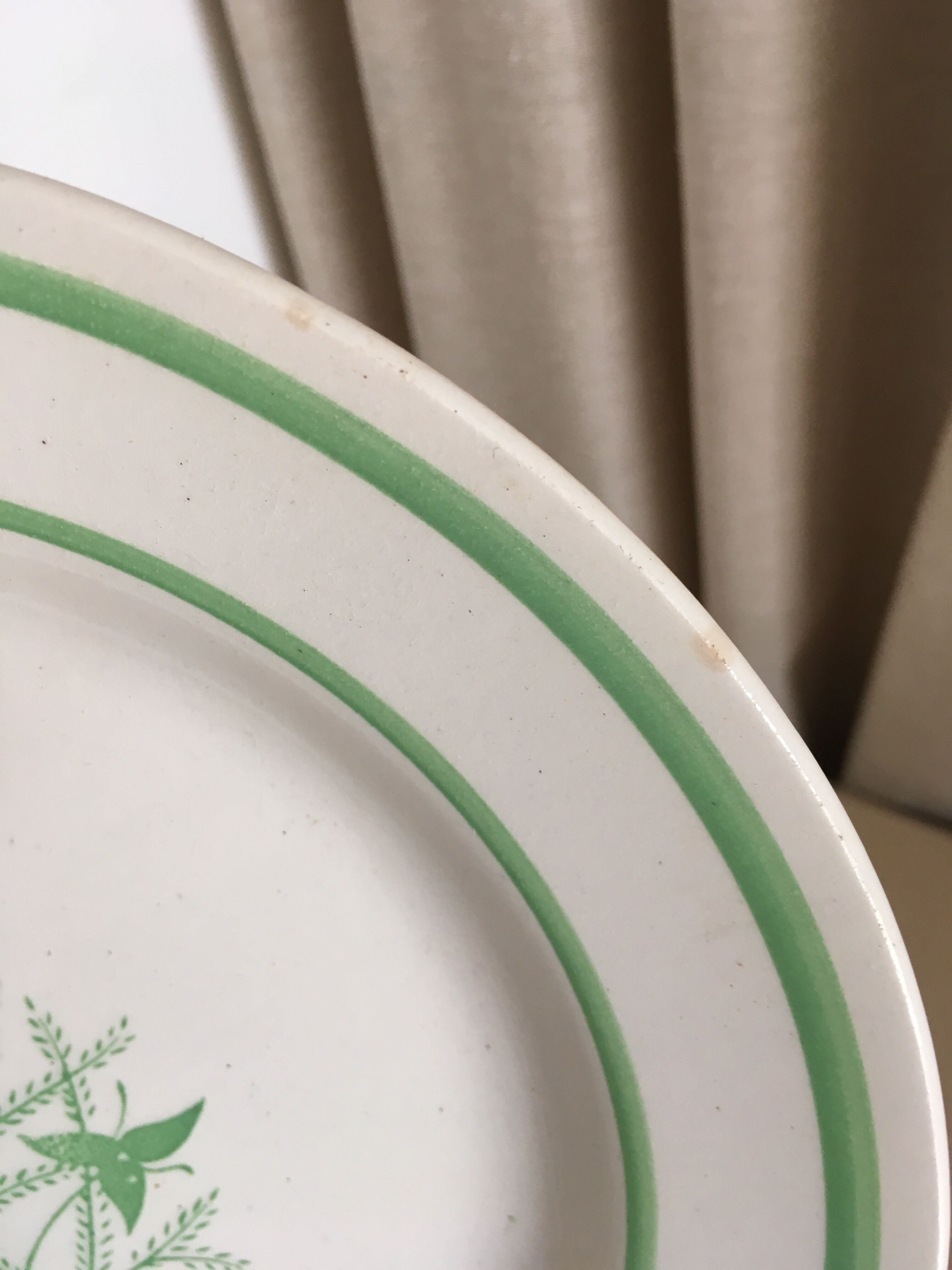 6 flat plates gien tahiti style