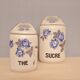 Duo of spice pots