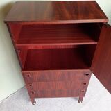 Storage cabinet in rosewood of rio by Andre Monpoix