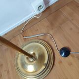 Vintage lamp lamp 3 brass lights