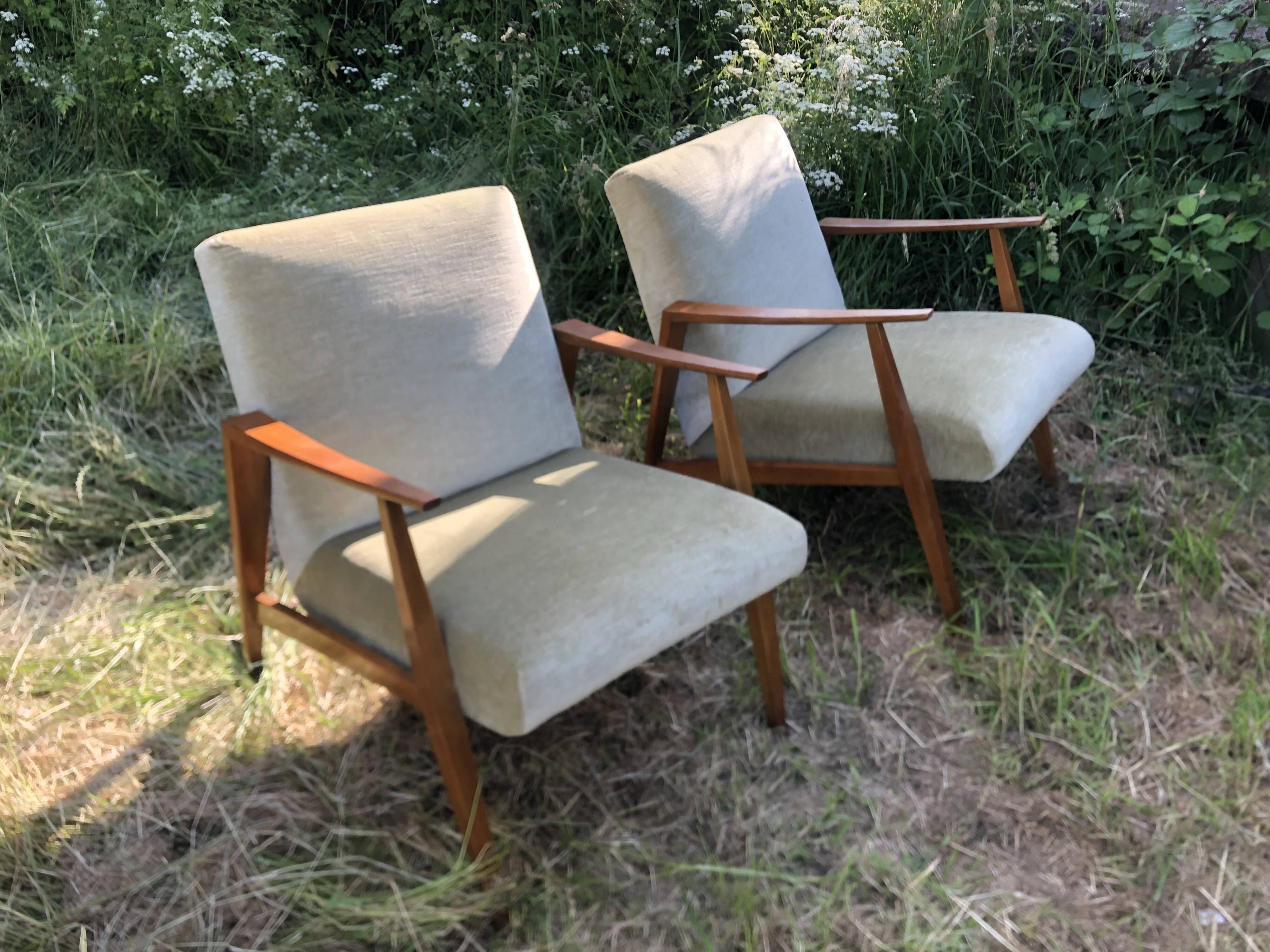 Scandinavian armchairs from the 60s