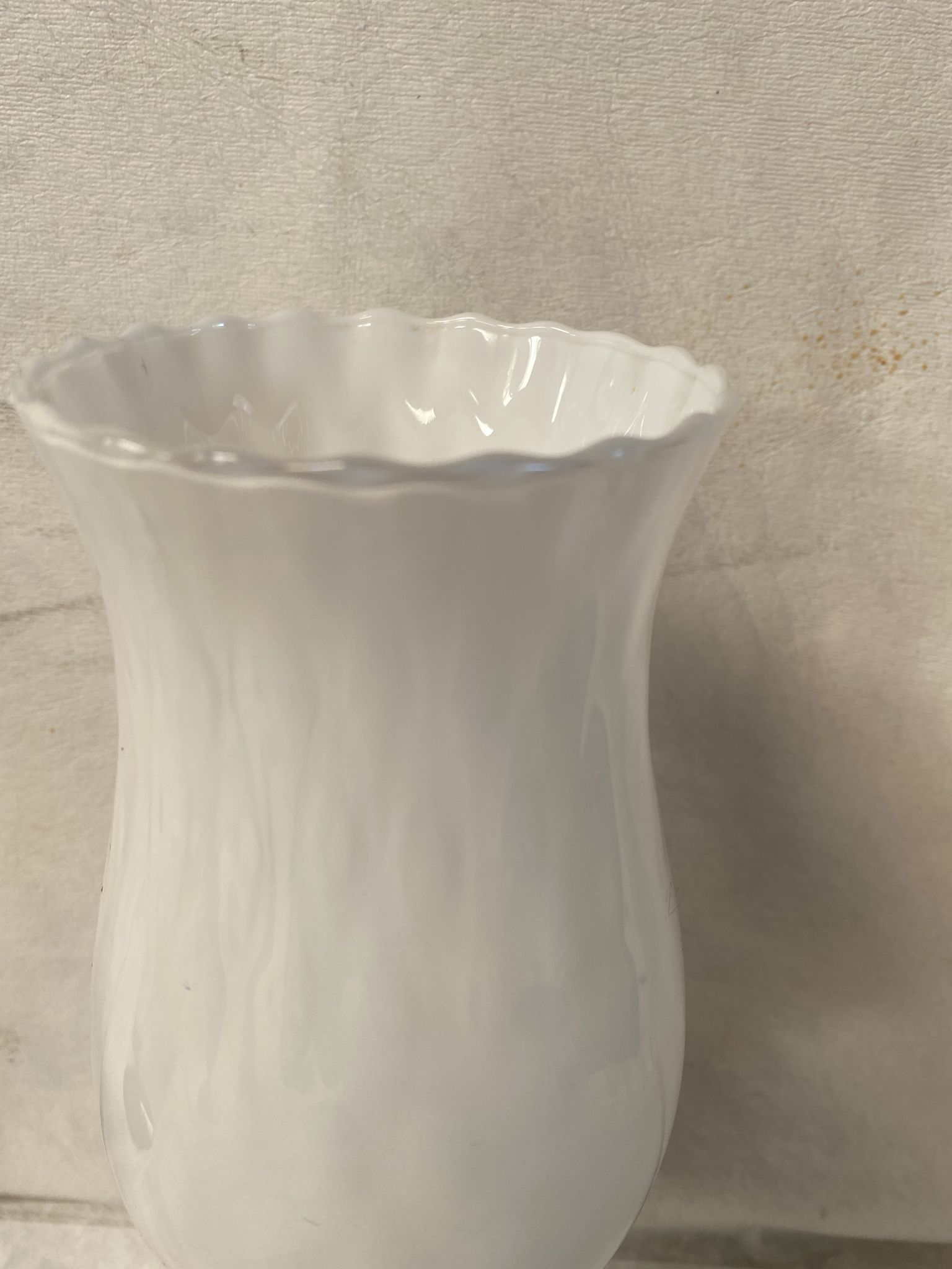 Vase en opaline vintage