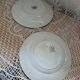 6 antique ironstone plates