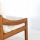 Pine armchair 'Gassel' Cream | one off a kind designer chair custom made