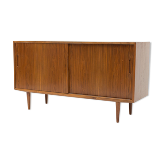 1960s Danish Walnut Sideboard/Record Cabinet by Poul Hundevad