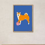 Affiche kids Shibu - A3
