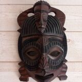 Wooden tribal mask