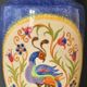 Hand-painted ceramic vase signed Koskinas, probably Greek.