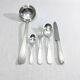 SFAM - Cutlery set 49 pieces Art Deco Silver Metal