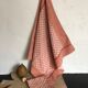 2 vintage pink towels