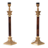 Set lampes de table 1970s de knudt belgique