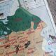 Vintage school map mdi: Africa-Europe economic.