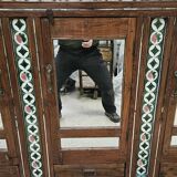 Colonial sideboard in Burmese teak