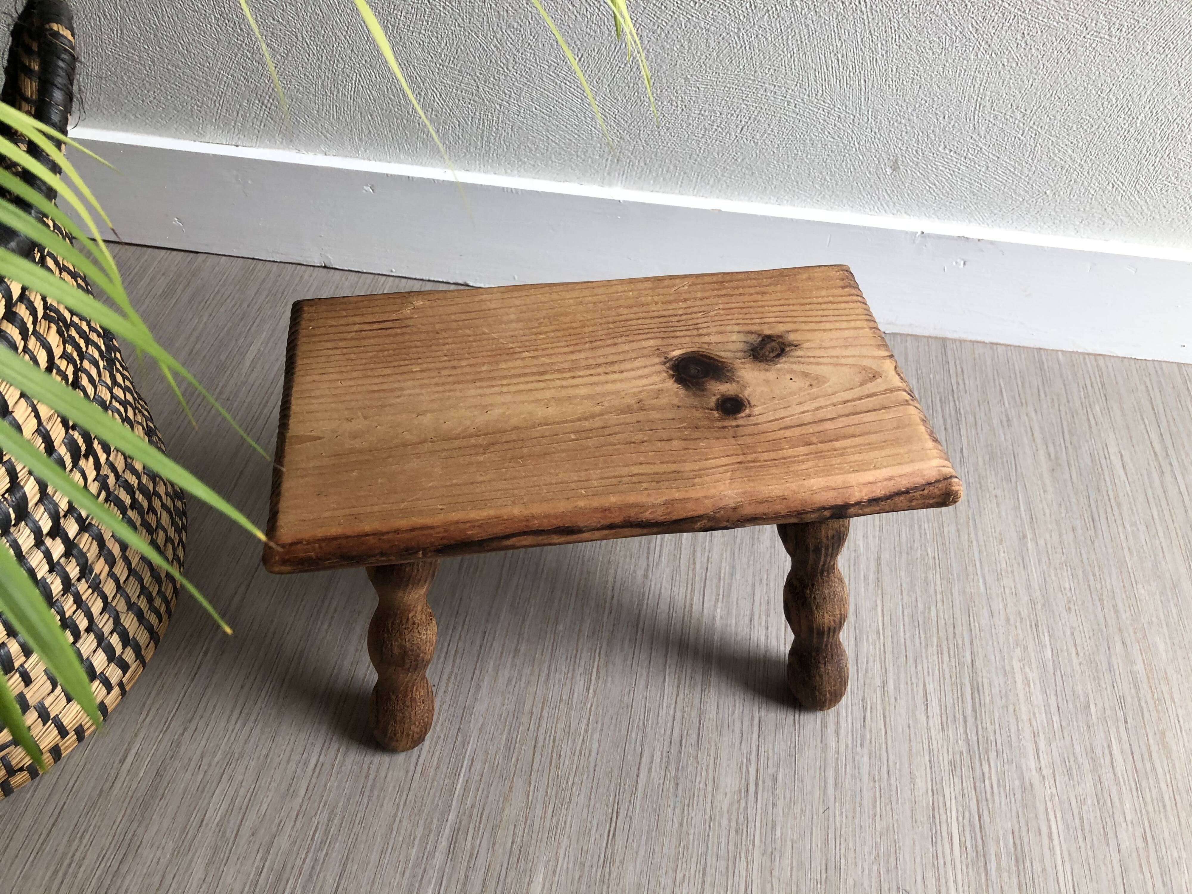 Wooden stool